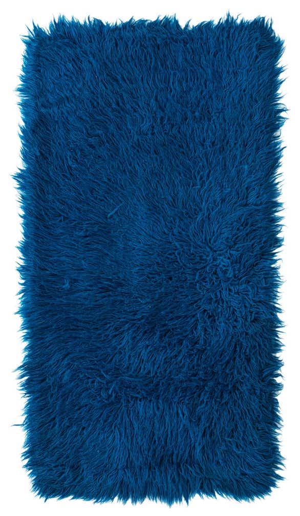 2' 4 x 4' 5 Hand Knotted Moroccan Wool Rug