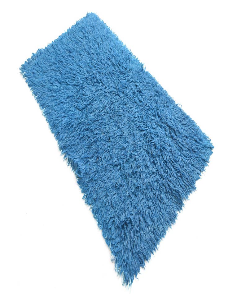 Detail image of 3' 2 x 5' 4  Hand Knotted Moroccan Wool Rug