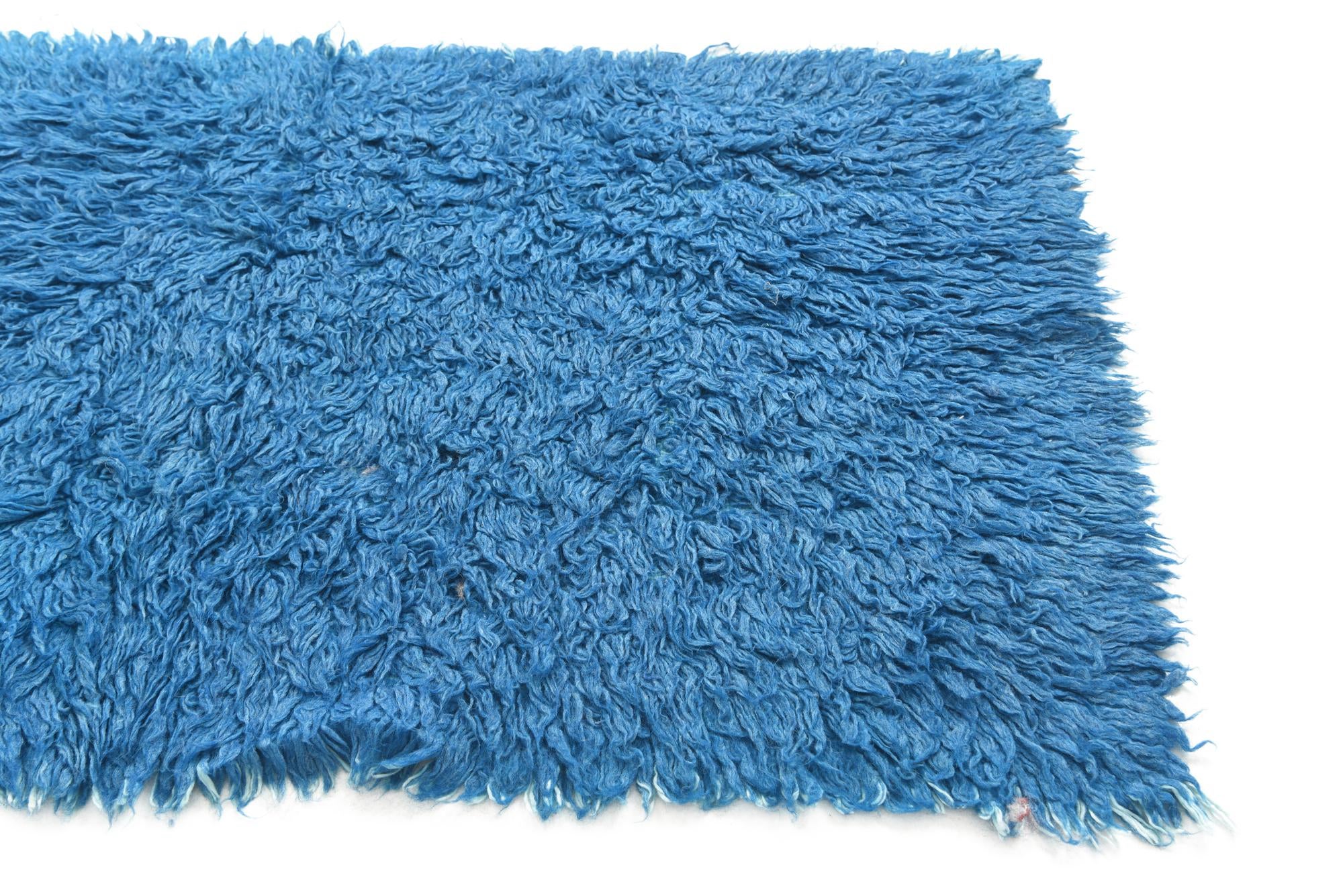 3' 2 x 5' 4 Hand Knotted Moroccan Wool Rug