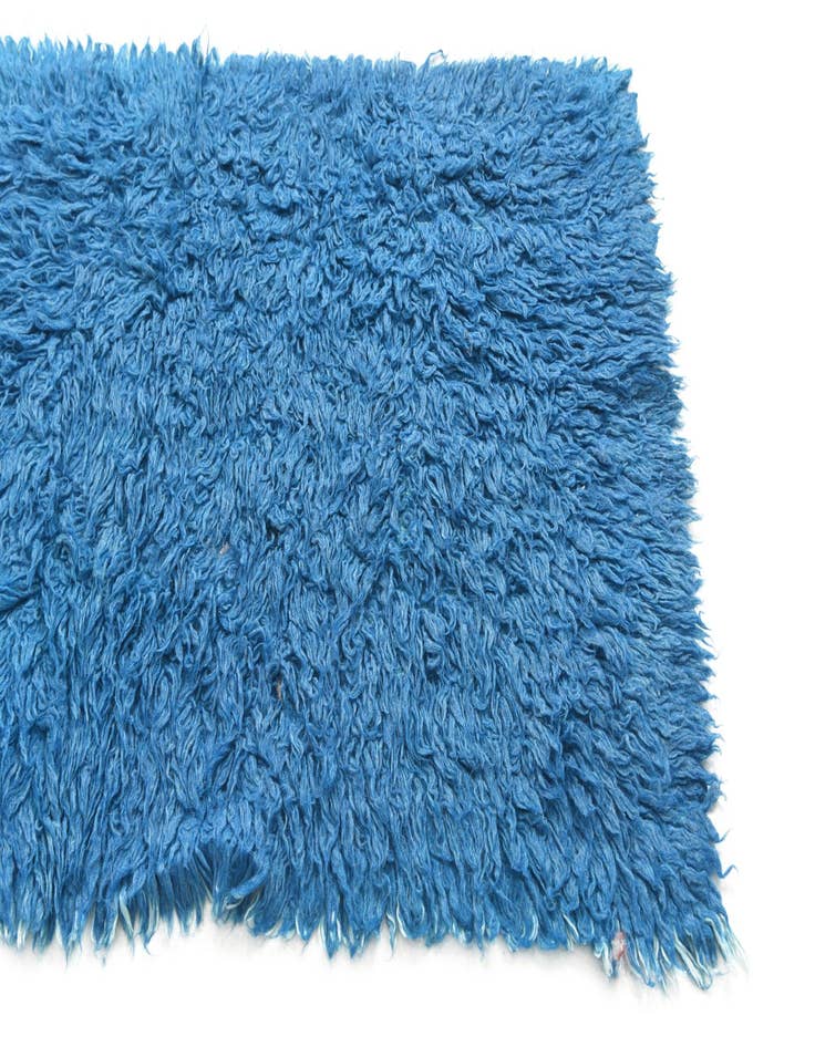 Detail image of 3' 2 x 5' 4  Hand Knotted Moroccan Wool Rug