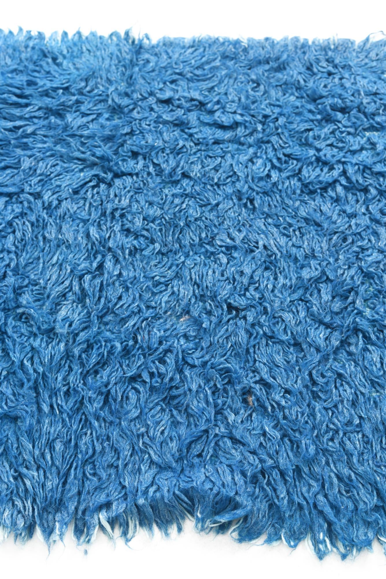 3' 2 x 5' 4 Hand Knotted Moroccan Wool Rug