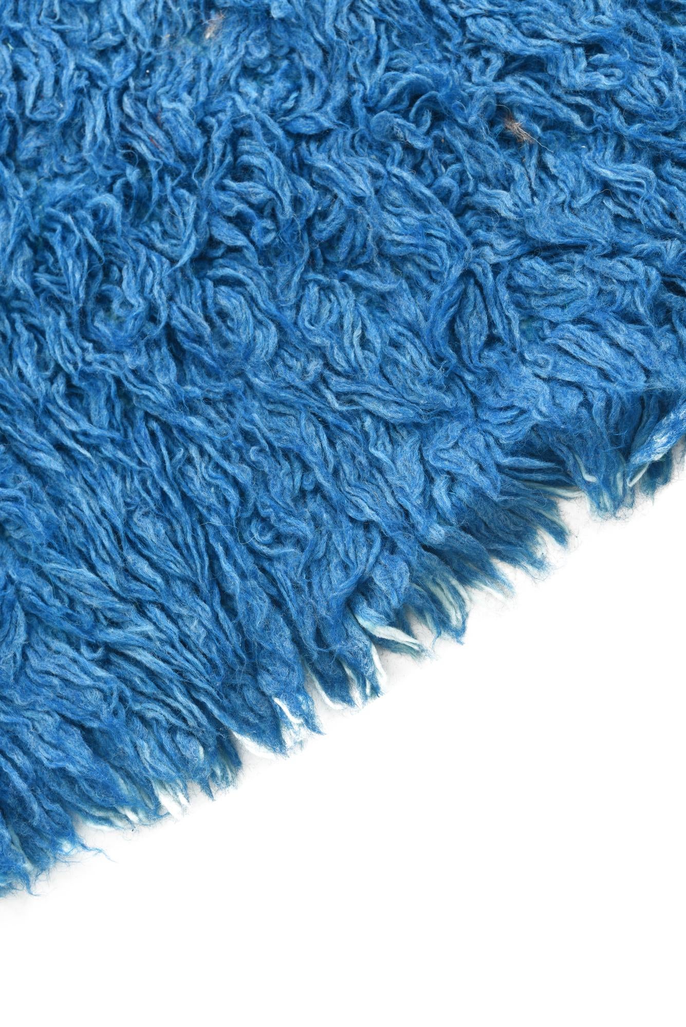 3' 2 x 5' 4 Hand Knotted Moroccan Wool Rug
