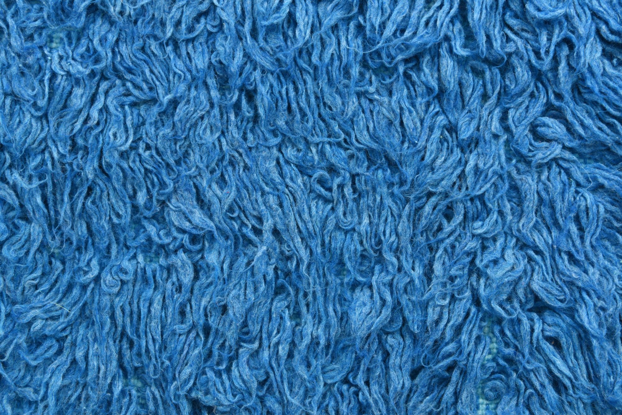 3' 2 x 5' 4 Hand Knotted Moroccan Wool Rug