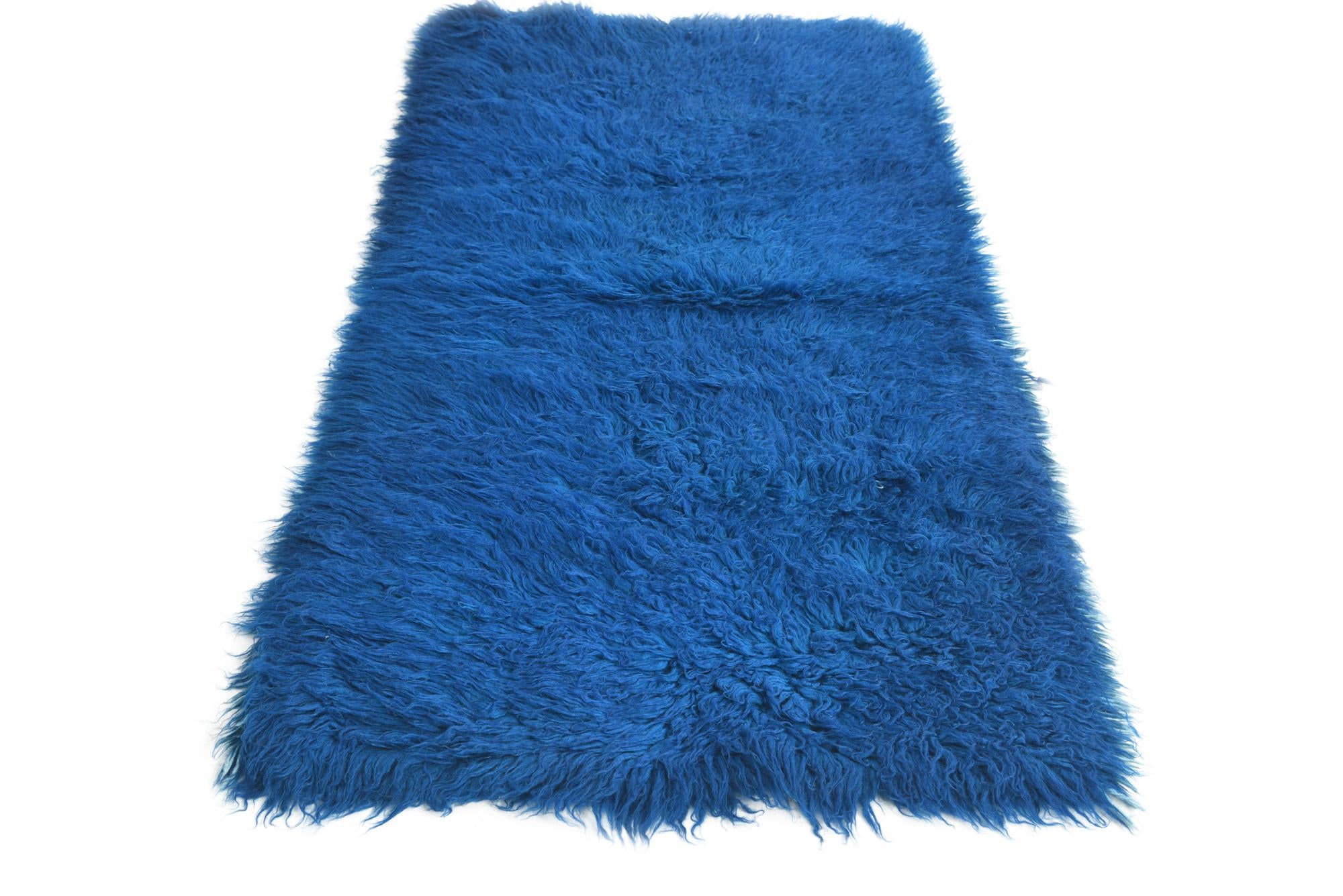 2' 7 x 4' 10 Hand Knotted Moroccan Wool Rug