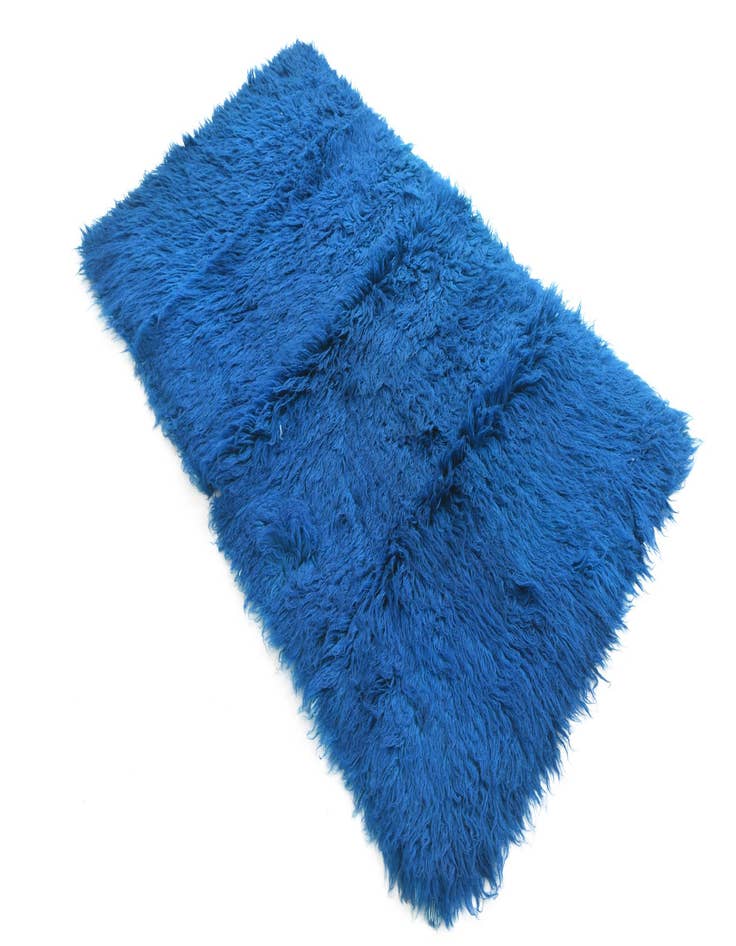 Detail image of 3' 3 x 5' 7  Hand Knotted Moroccan Wool Rug