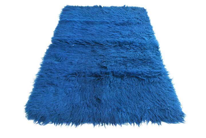 3' 3 x 5' 7 Hand Knotted Moroccan Wool Rug
