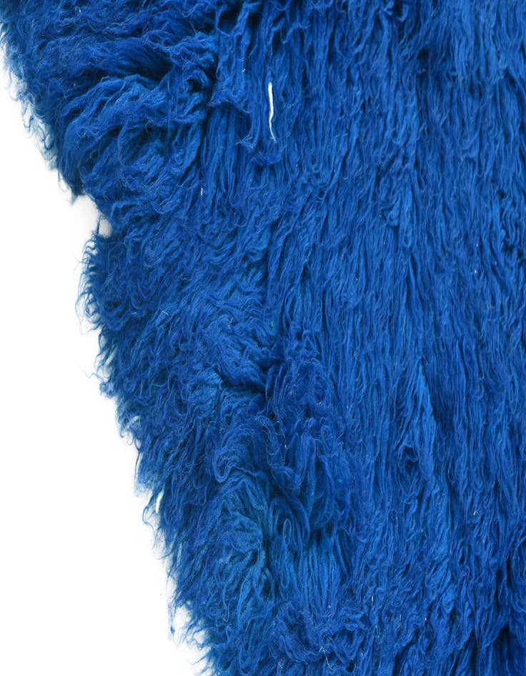 Detail image of 3' 3 x 5' 7  Hand Knotted Moroccan Wool Rug