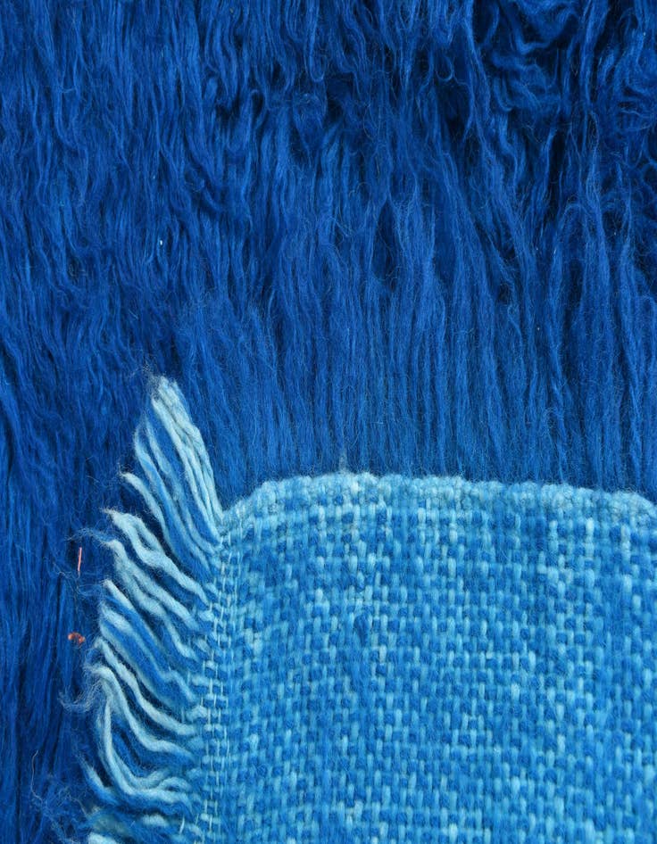 Detail image of 3' 3 x 5' 7  Hand Knotted Moroccan Wool Rug