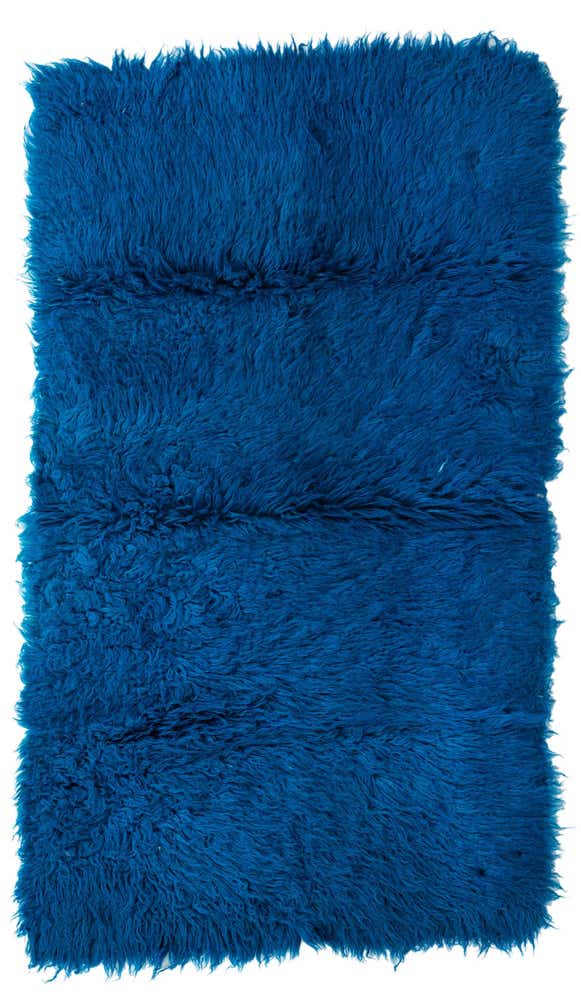3' 3 x 5' 7 Hand Knotted Moroccan Wool Rug