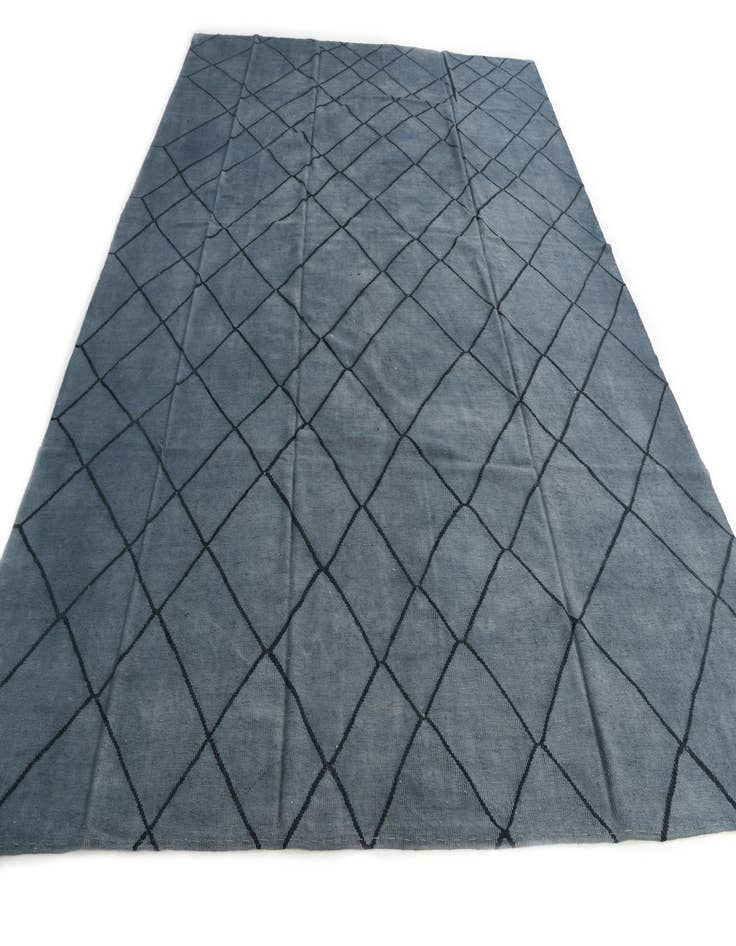 Detail image of 10' 6 x 13' 3  Hand Woven Moroccan Wool Rug