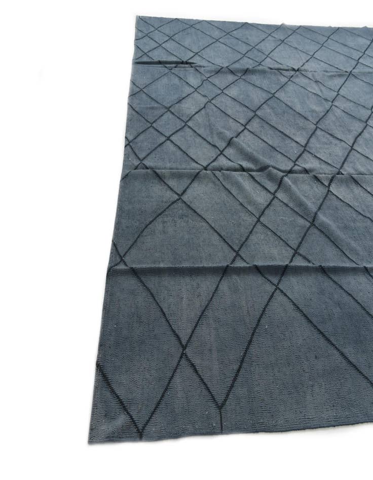 Detail image of 10' 6 x 13' 3  Hand Woven Moroccan Wool Rug