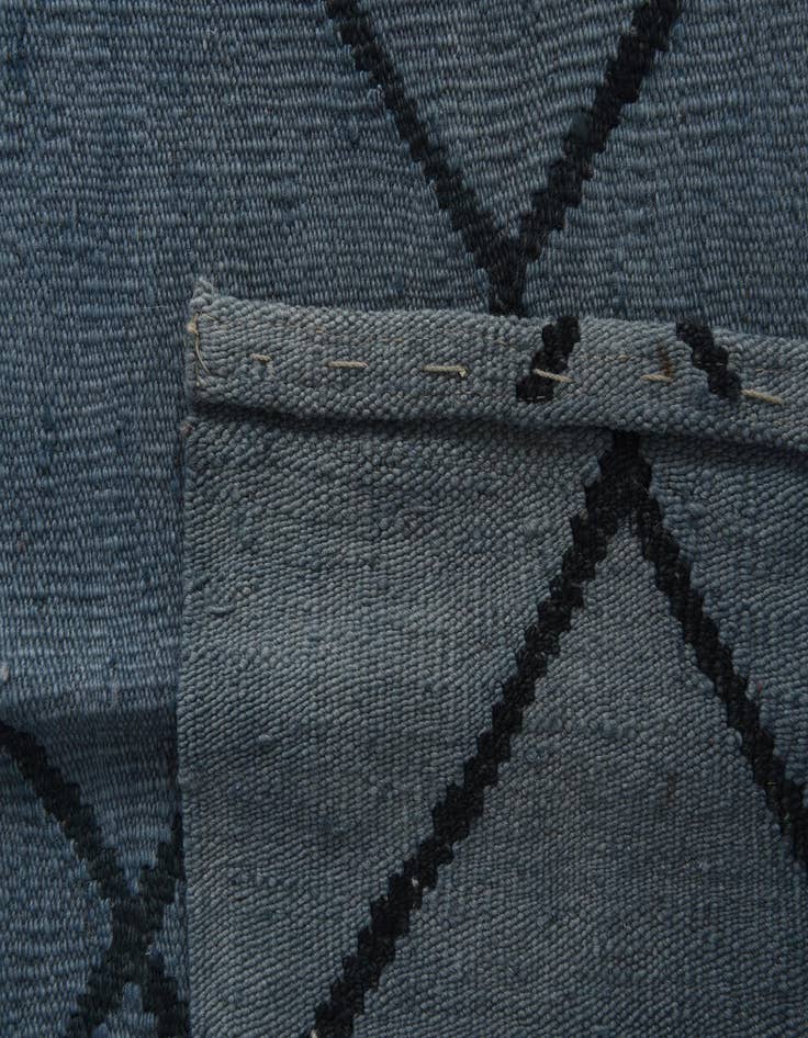 Detail image of 10' 6 x 13' 3  Hand Woven Moroccan Wool Rug