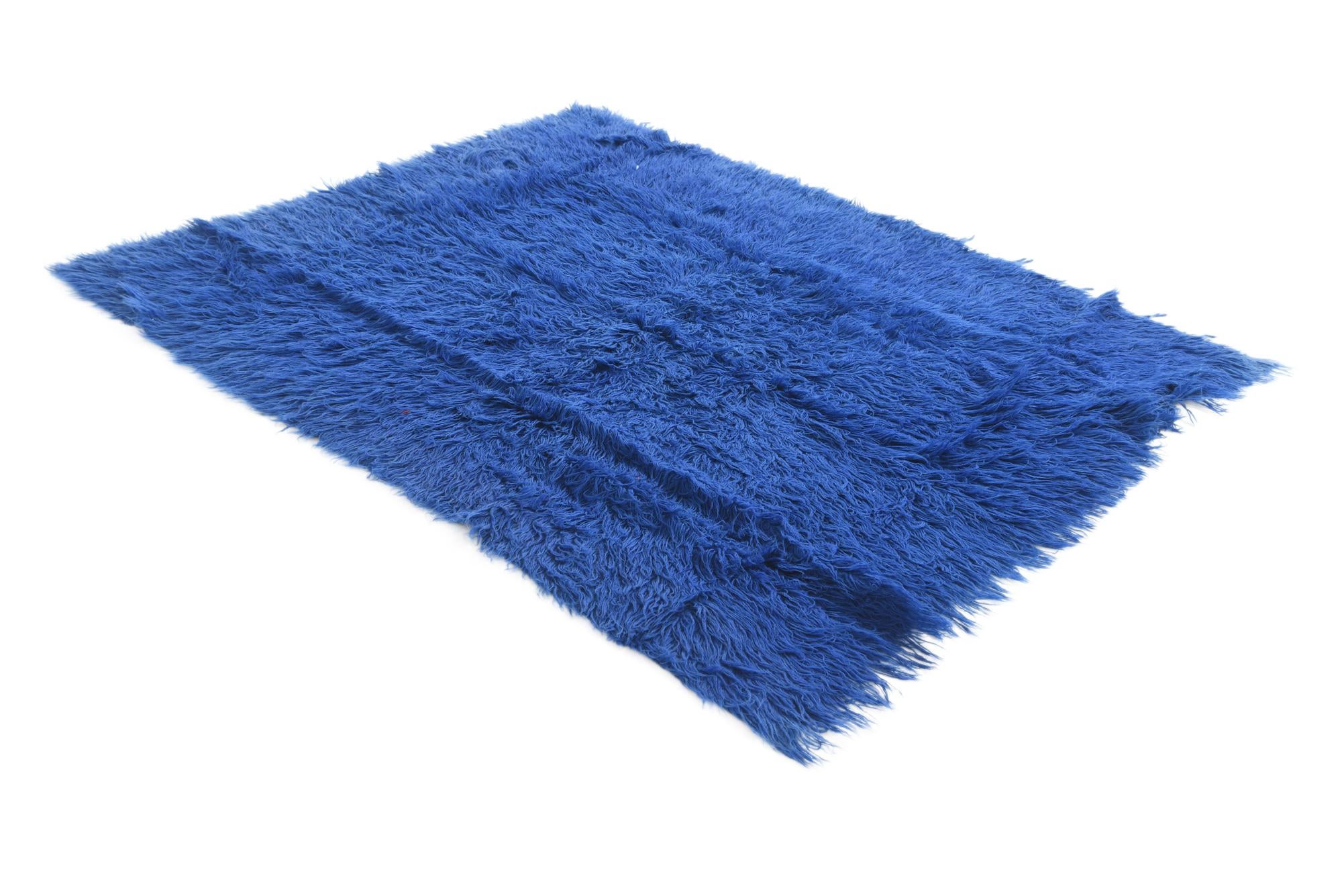 4' 10 x 6' 4 Hand Knotted Moroccan Wool Rug