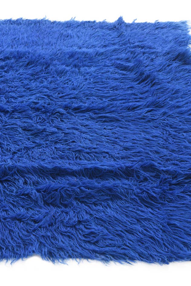 Detail image of 4' 10 x 6' 4 Hand Knotted Moroccan Wool Rug