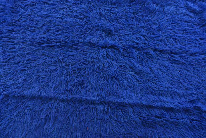 4' 10 x 6' 4 Hand Knotted Moroccan Wool Rug