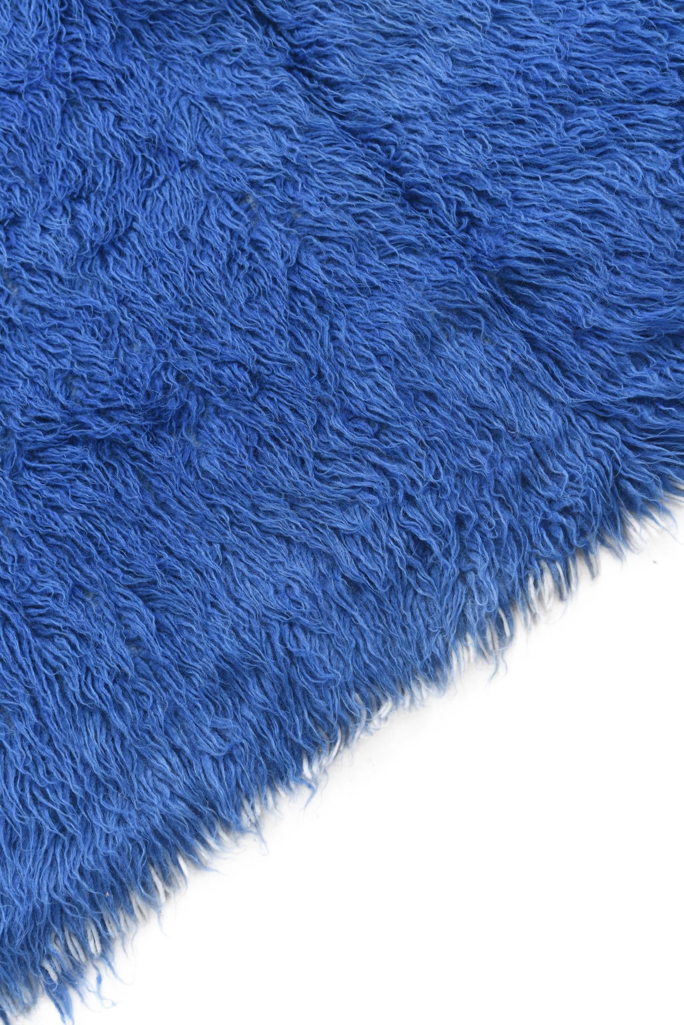 4' 6 x 6' 6 Hand Knotted Moroccan Wool Rug