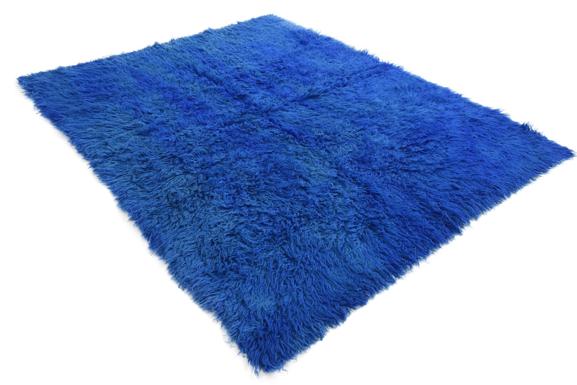 6' 5 x 8' Hand Knotted Moroccan Wool Rug