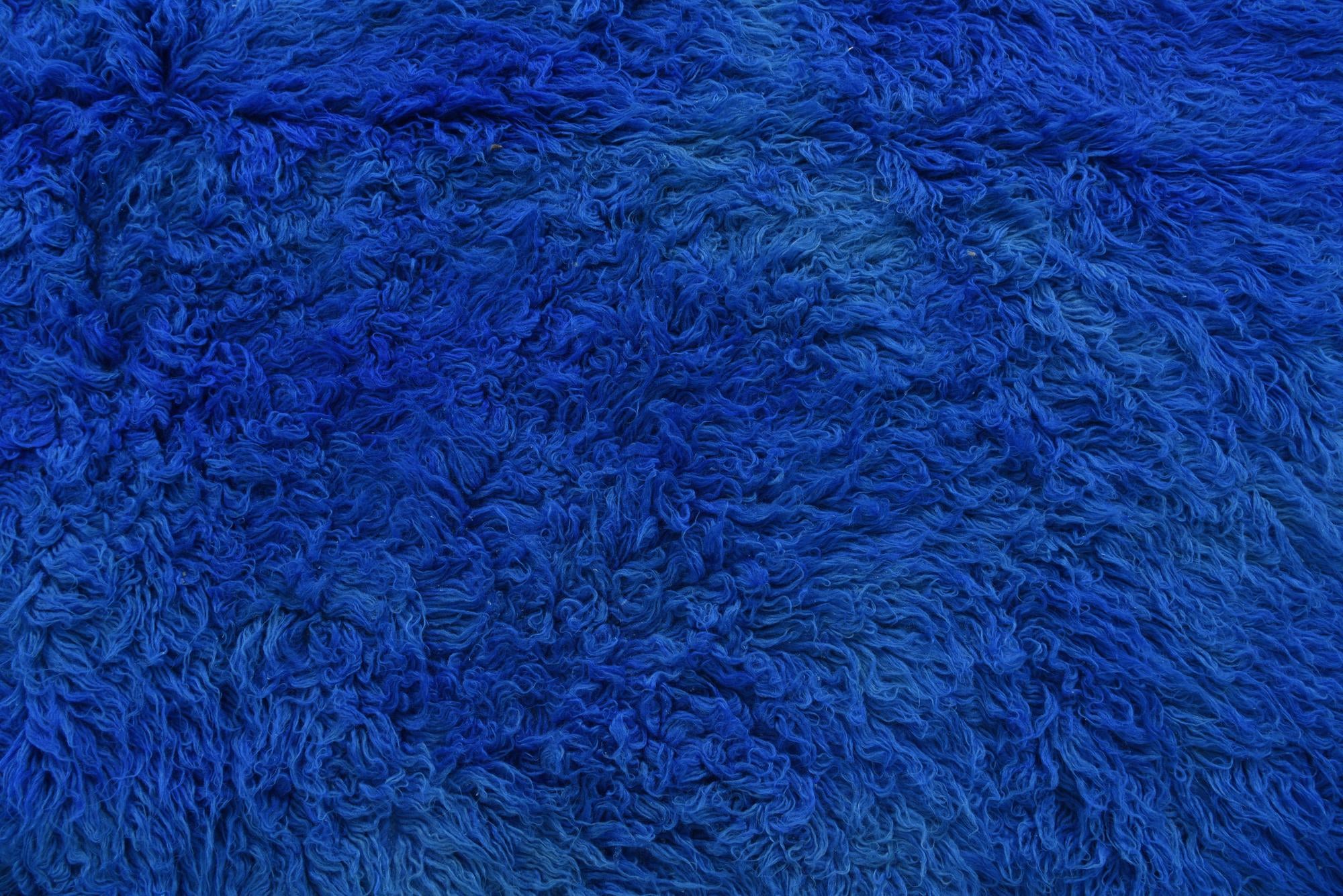 6' 5 x 8' Hand Knotted Moroccan Wool Rug