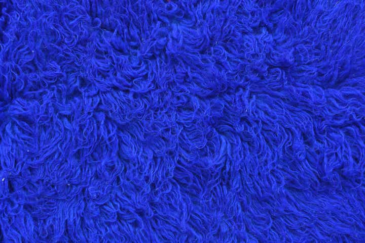 2' 4 x 4' 4 Hand Knotted Moroccan Wool Rug