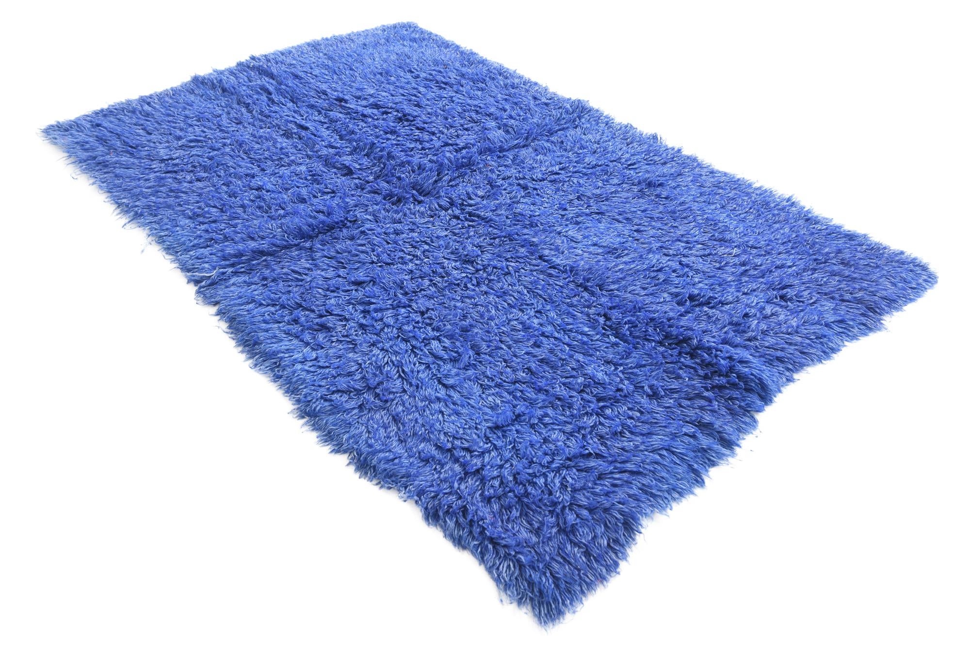 4' 9 x 7' 5 Hand Knotted Moroccan Wool Rug