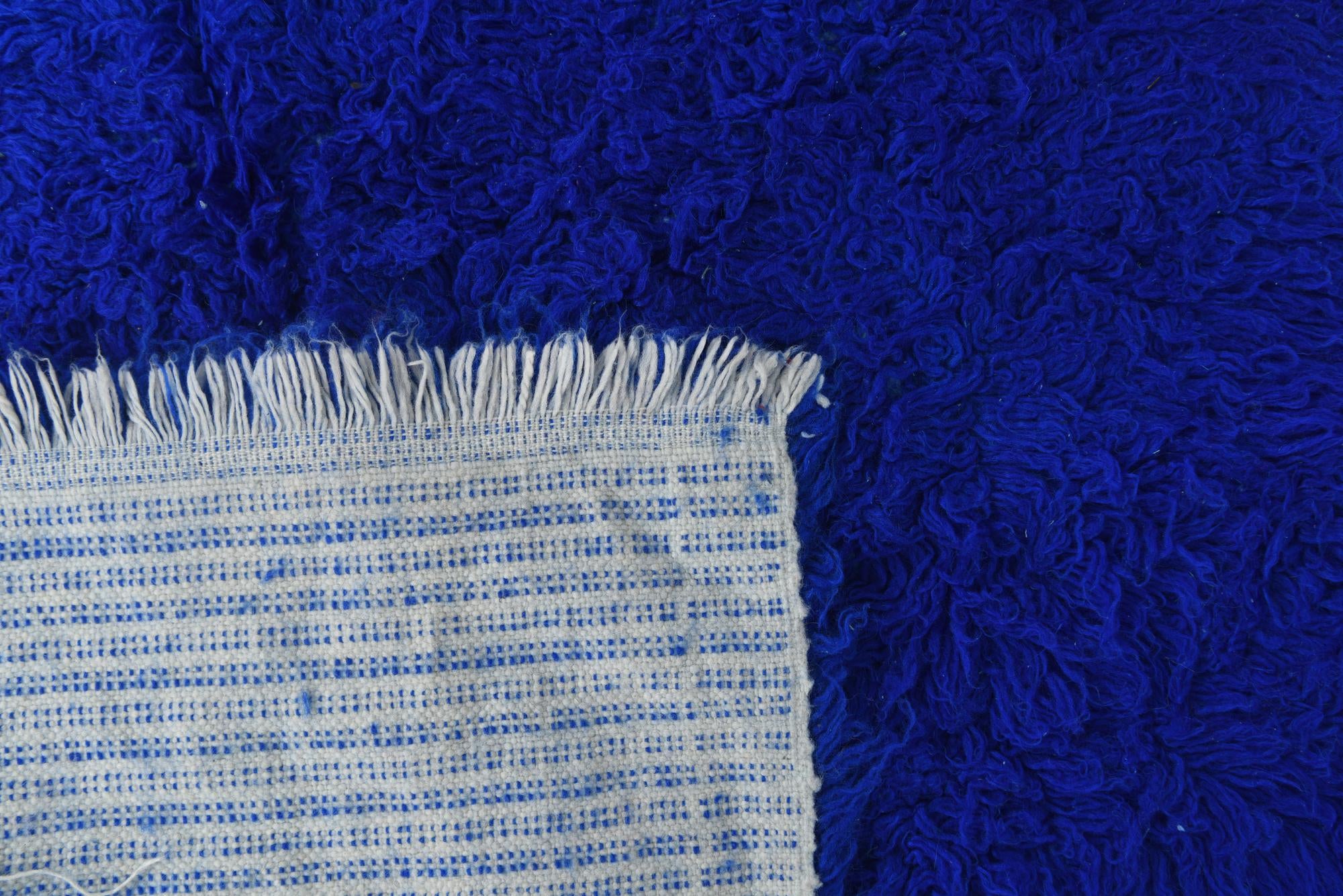 4' 3 x 6' 1 Hand Knotted Moroccan Wool Rug