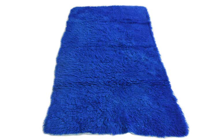 3' 5 x 6' 5 Hand Knotted Moroccan Wool Rug