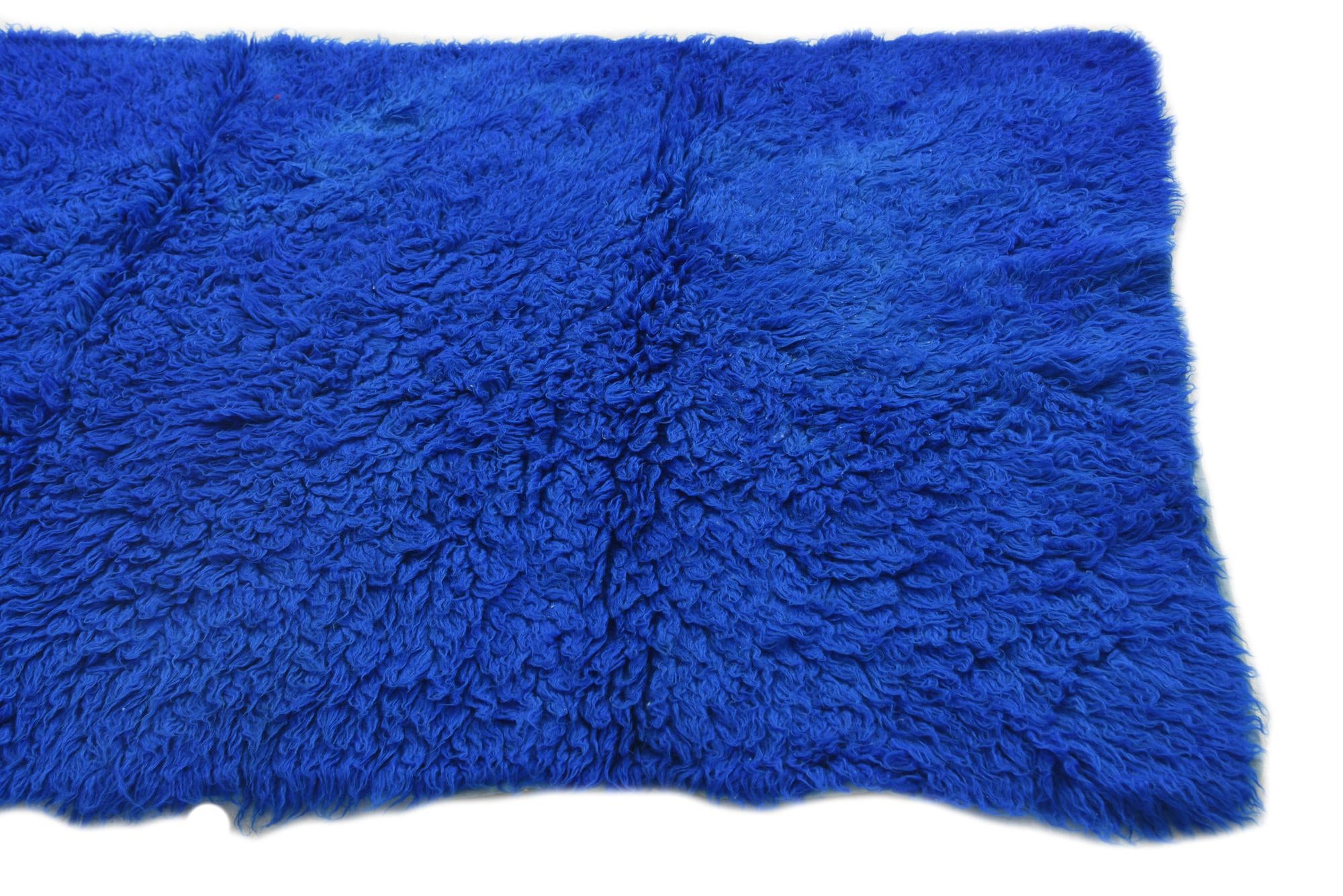 3' 5 x 6' 5 Hand Knotted Moroccan Wool Rug