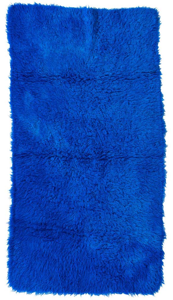 3' 5 x 6' 5 Hand Knotted Moroccan Wool Rug