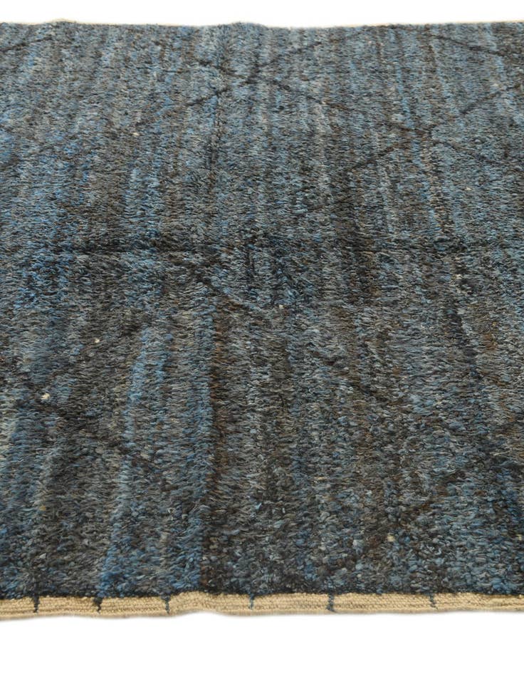 Detail image of 6' 5 x 9' 4  Hand Knotted Moroccan Wool Rug