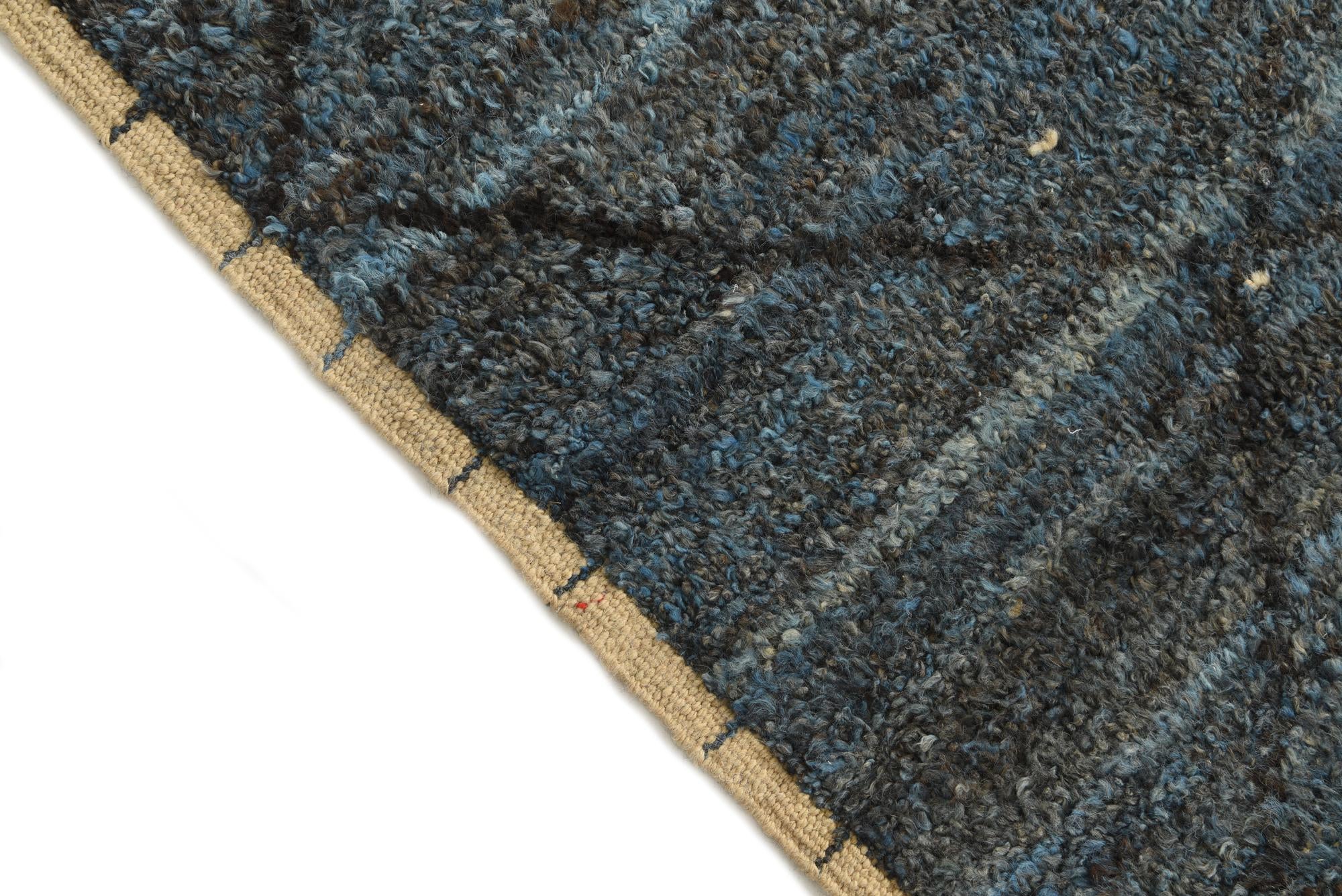 6' 5 x 9' 4 Hand Knotted Moroccan Wool Rug