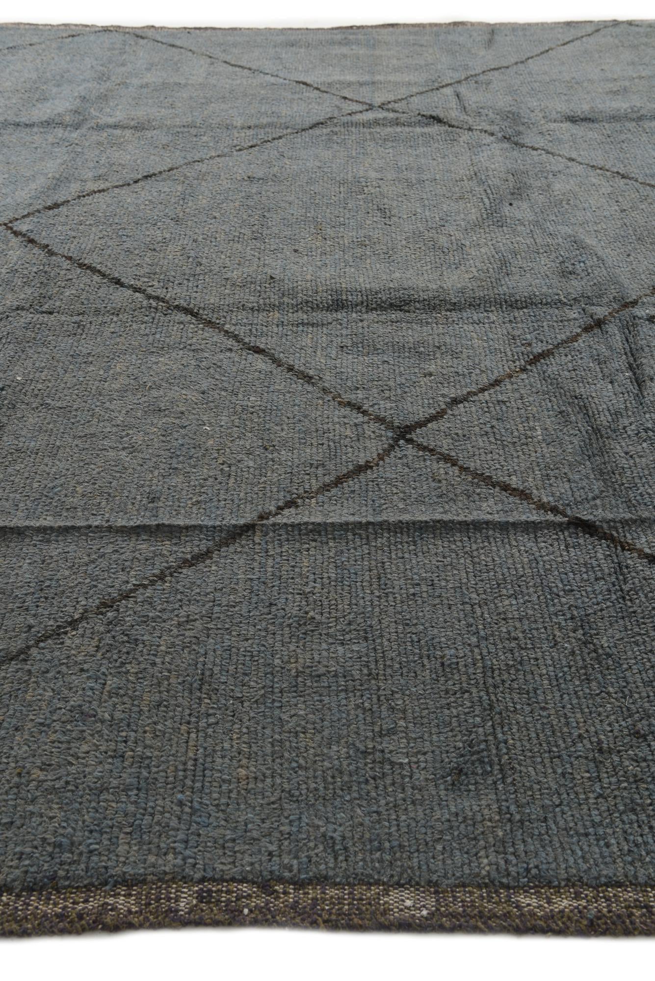12' x 15' 4 Hand Knotted Moroccan Wool Rug