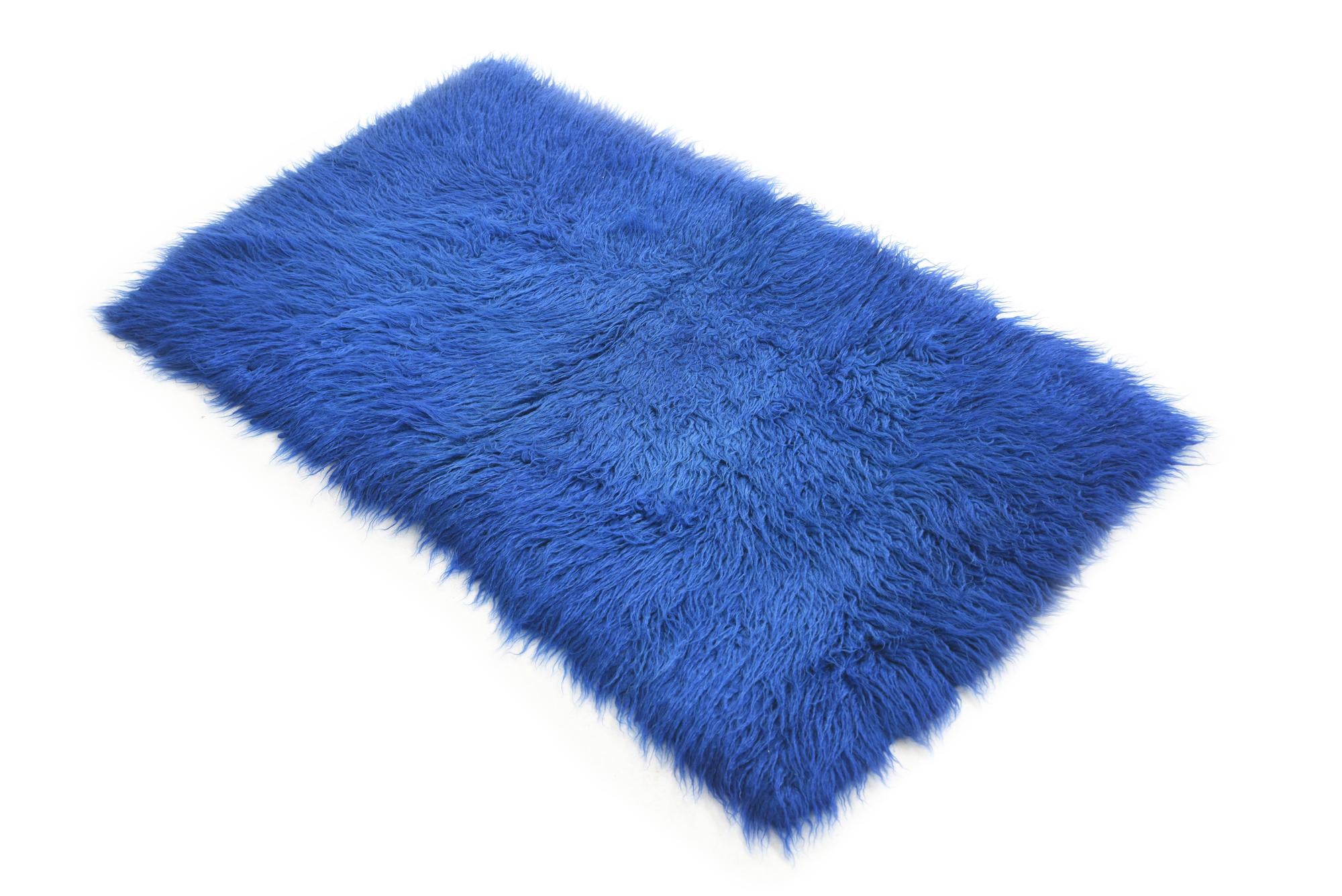 1' 9 x 3' 3 Hand Knotted Moroccan Wool Rug