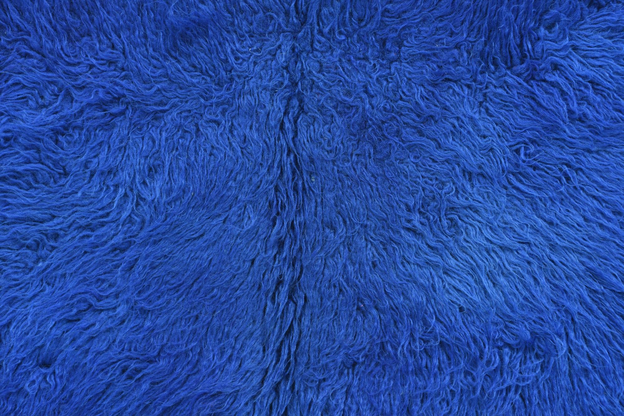 1' 9 x 3' 3 Hand Knotted Moroccan Wool Rug