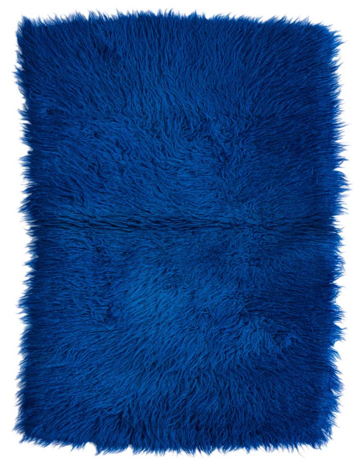 Detail image of 1' 9 x 3' 3 Hand Knotted Moroccan Wool Rug