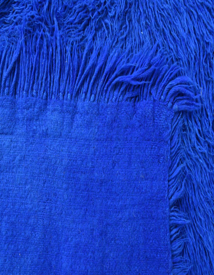 Detail image of 5' 6 x 7' 9  Hand Knotted Moroccan Wool Rug