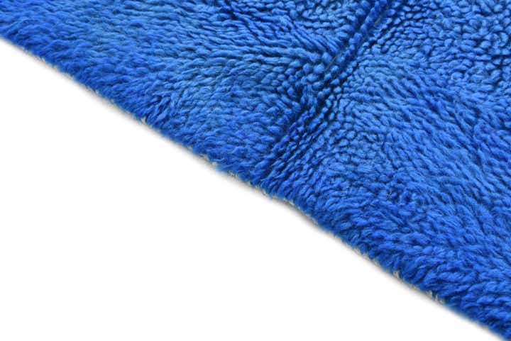 4' 7 x 6' 9 Hand Knotted Moroccan Wool Rug