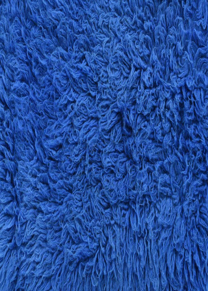 2' 4 x 4' 7 Hand Knotted Moroccan Wool Rug