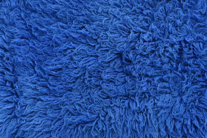 2' 4 x 4' 7 Hand Knotted Moroccan Wool Rug