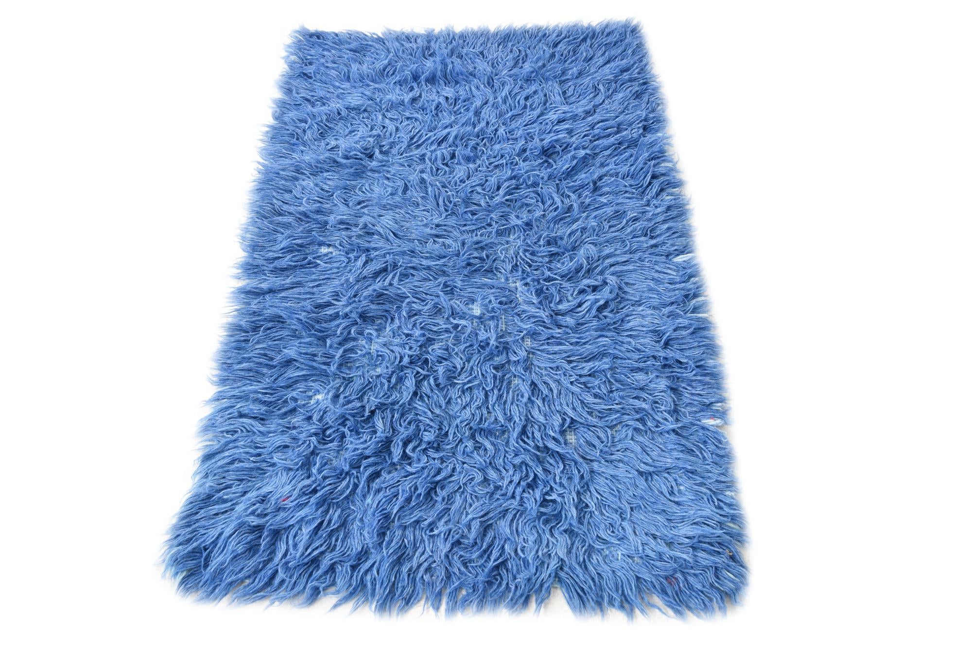 2' 5 x 4' 6 Hand Knotted Moroccan Wool Rug