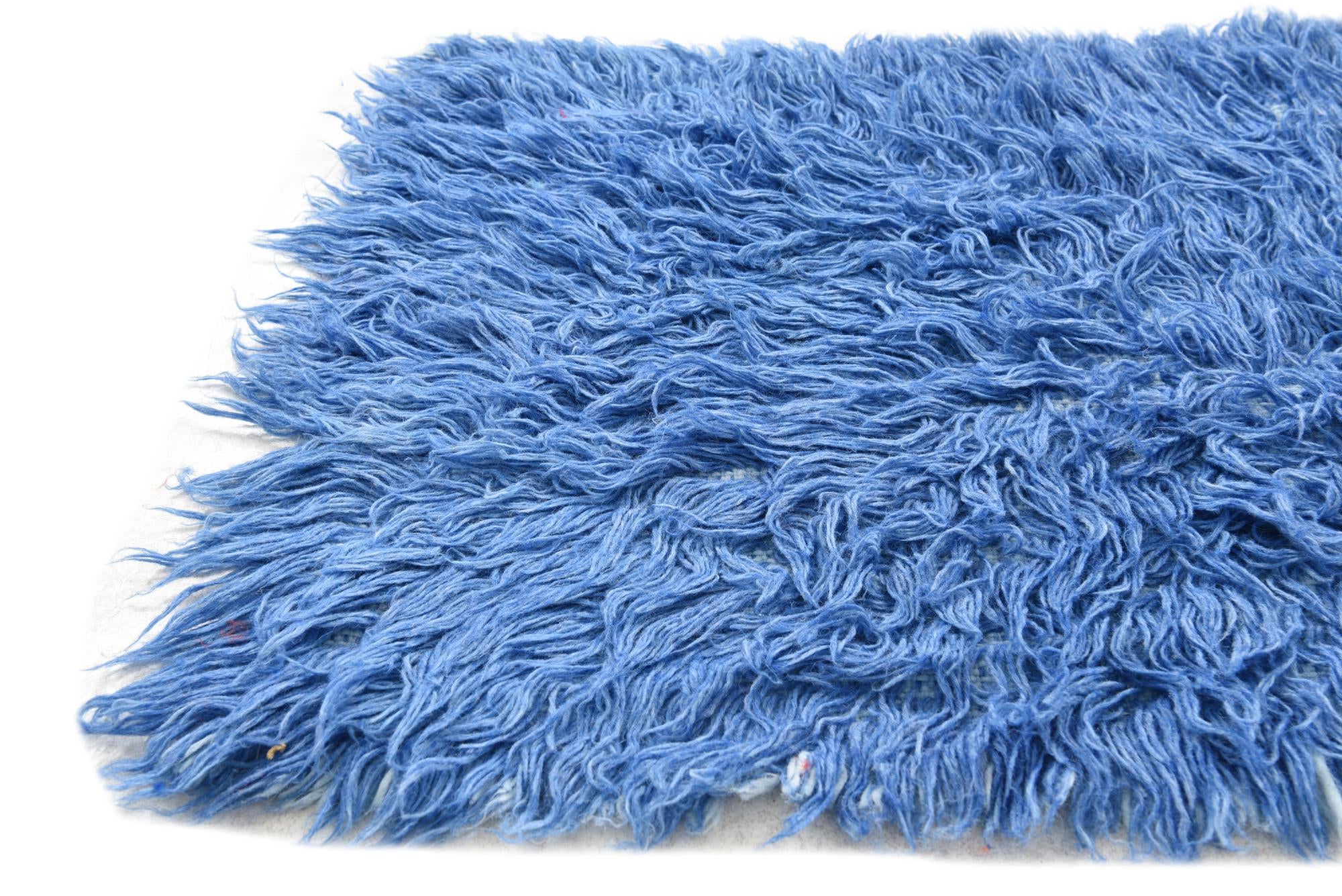 2' 5 x 4' 6 Hand Knotted Moroccan Wool Rug