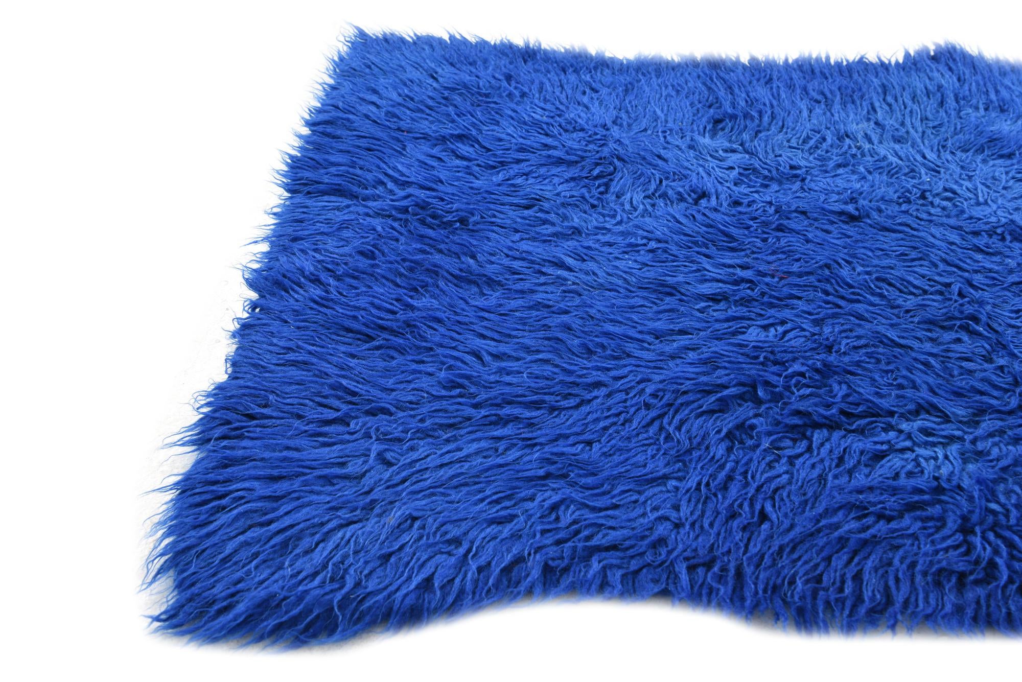 2' 3 x 3' 8 Hand Knotted Moroccan Wool Rug