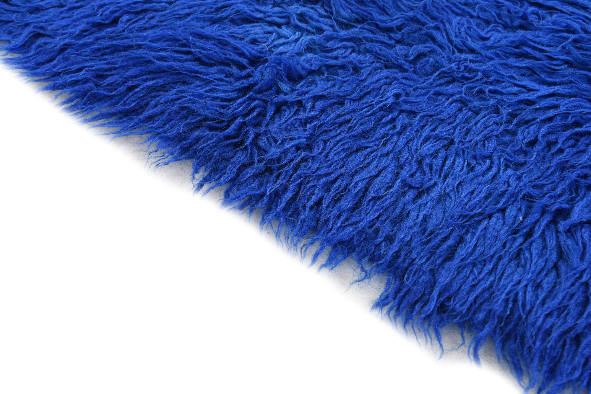 2' 3 x 3' 8 Hand Knotted Moroccan Wool Rug