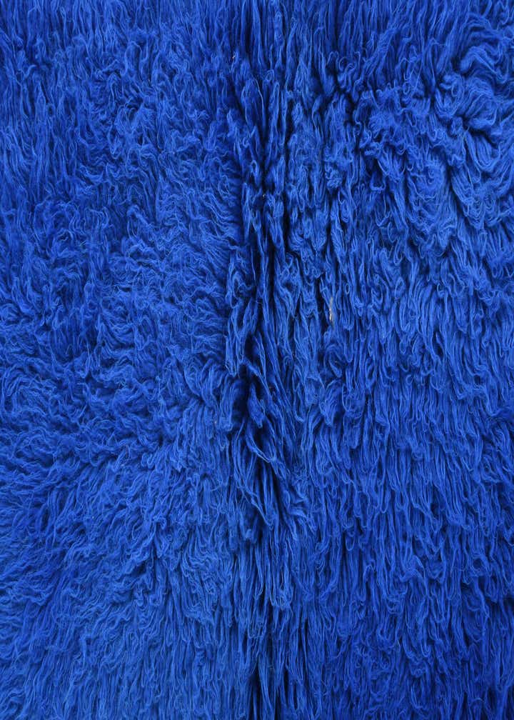 2' 2 x 3' 11 Hand Knotted Moroccan Wool Rug