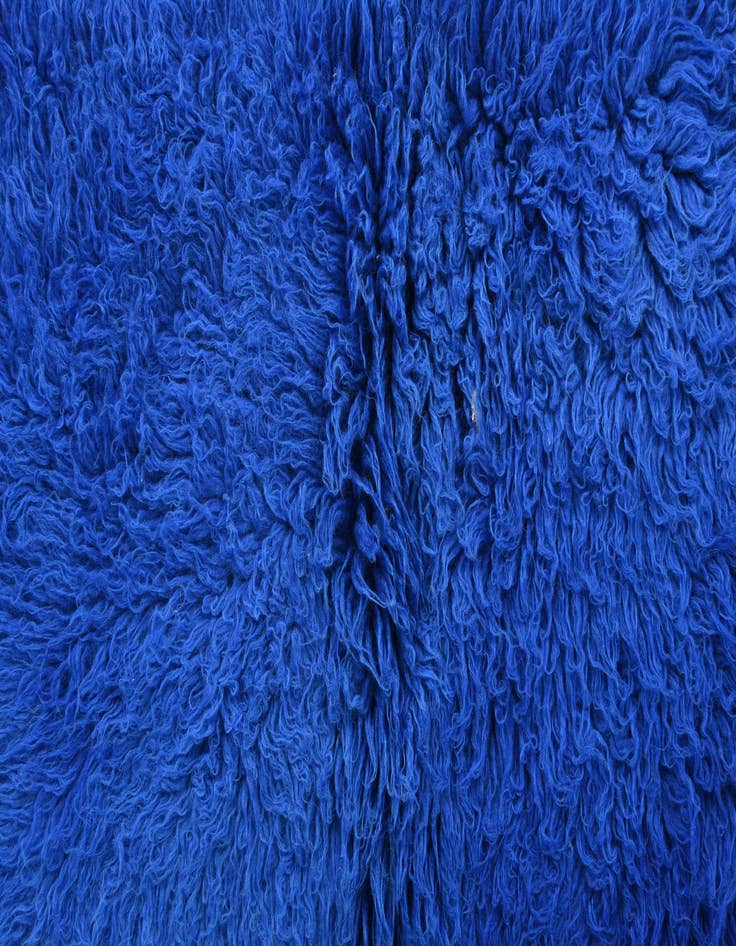 Detail image of 2' 2 x 3' 11 Hand Knotted Moroccan Wool Rug