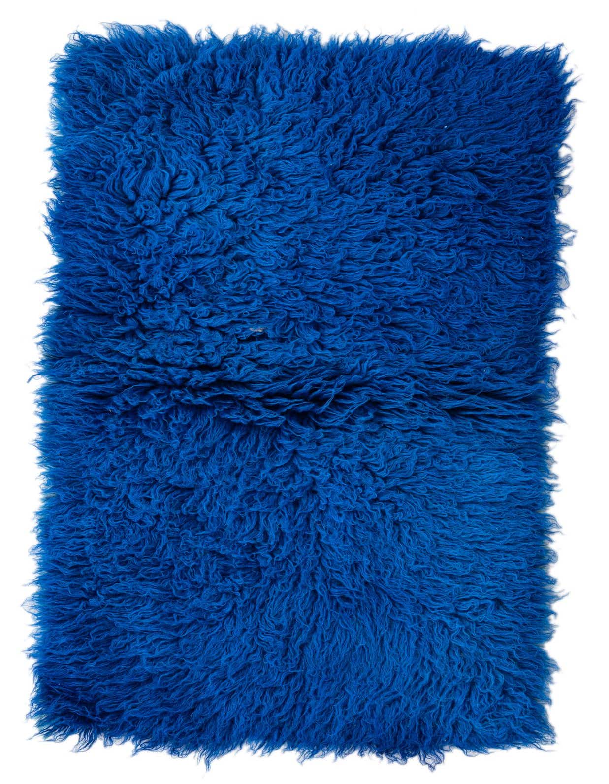 2' 2 x 3' 11 Hand Knotted Moroccan Wool Rug