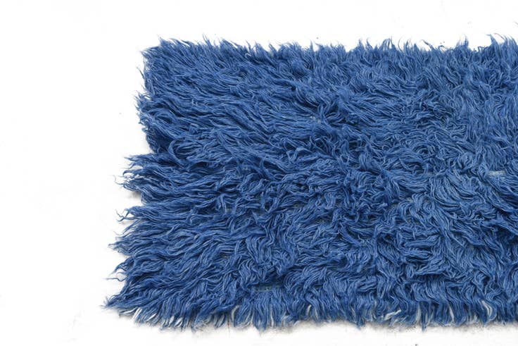 Detail image of 2' 6 x 4' 6 Hand Knotted Moroccan Wool Rug