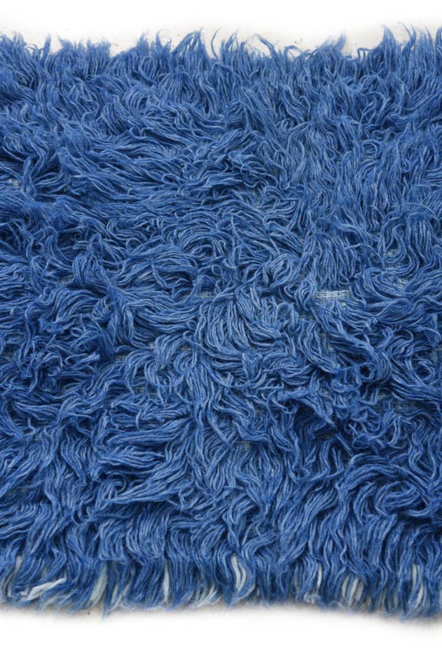Detail image of 2' 6 x 4' 6 Hand Knotted Moroccan Wool Rug