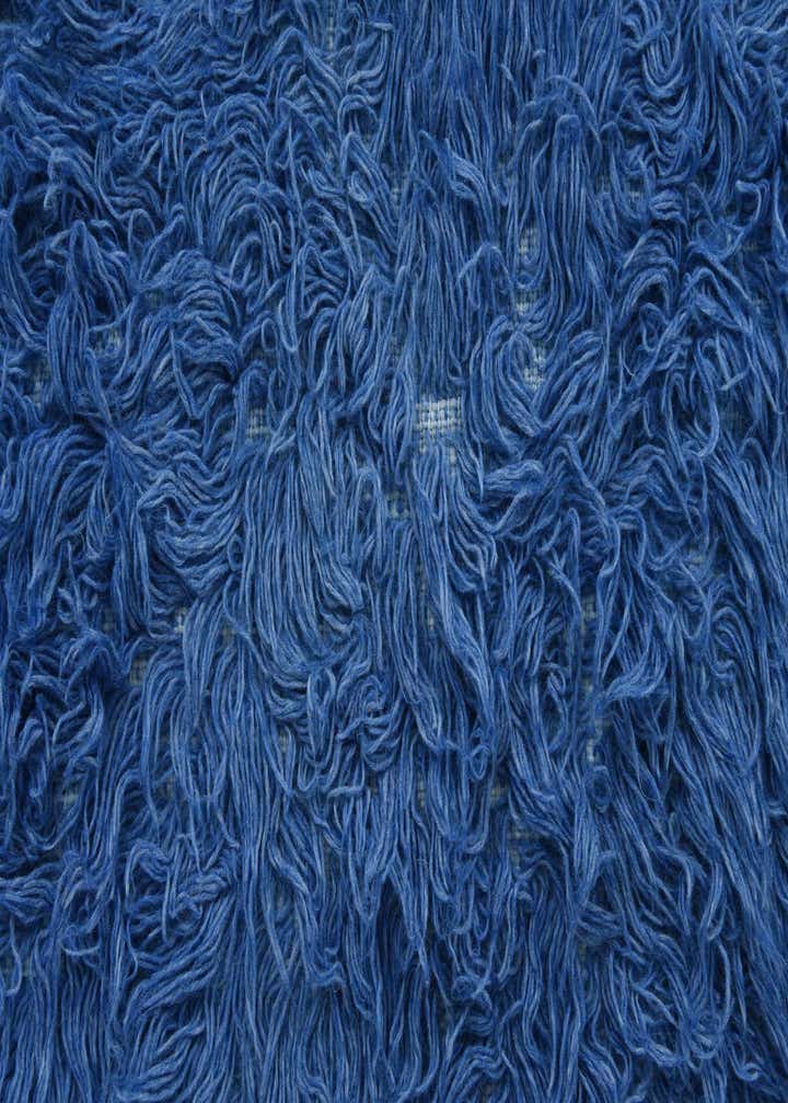 2' 6 x 4' 6 Hand Knotted Moroccan Wool Rug