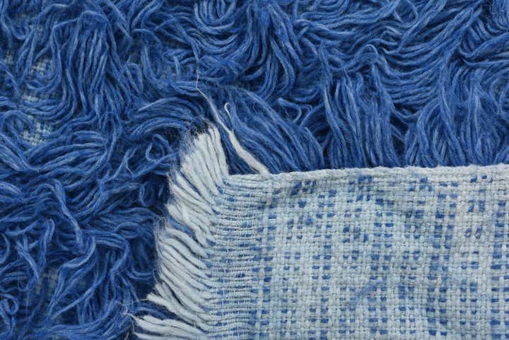 2' 6 x 4' 6 Hand Knotted Moroccan Wool Rug