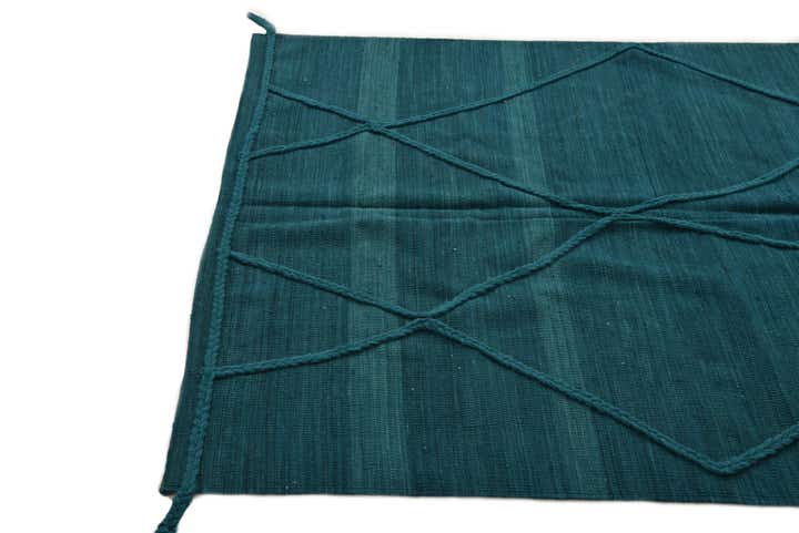 145cm x 190cm Handgeknüpft Marokkanisch Wolle Teppich